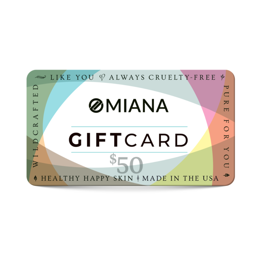omiana cosmetics natural and mineral cosmetics and skincare gift card ideas for girlfriend mom sister 