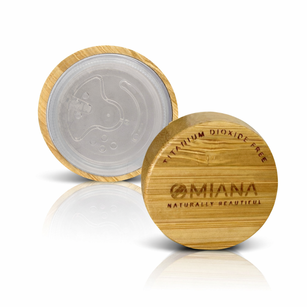 Sombra de ojos brillante en polvo suelto de dos ingredientes: ¡sin dióxido de titanio, óxido de zinc, arcilla y más!