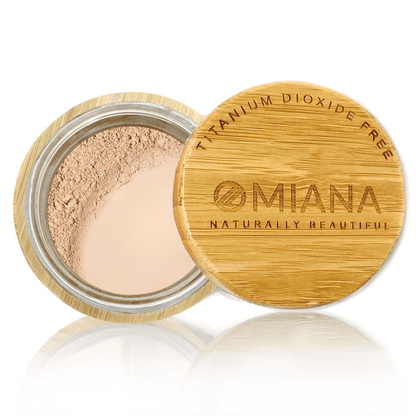 Omiana Beauty Foundation Comical / Original Size (6g | 0.21 oz) Loose Powder Mineral Foundation - Without Mica, Titanium Dioxide, & More!