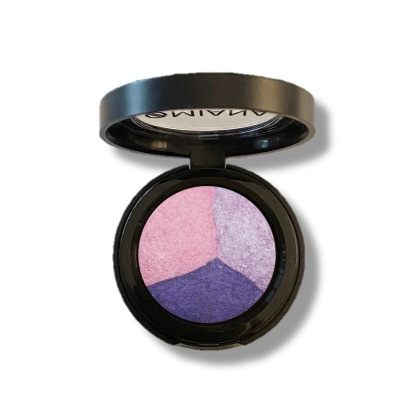 Omiana Natural Cosmetics Eyeshadow Girly Creamy Baked Mineral Eyeshadow Trios - Titanium Dioxide-Free, & More!